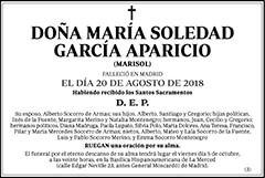 María Soledad García Aparicio